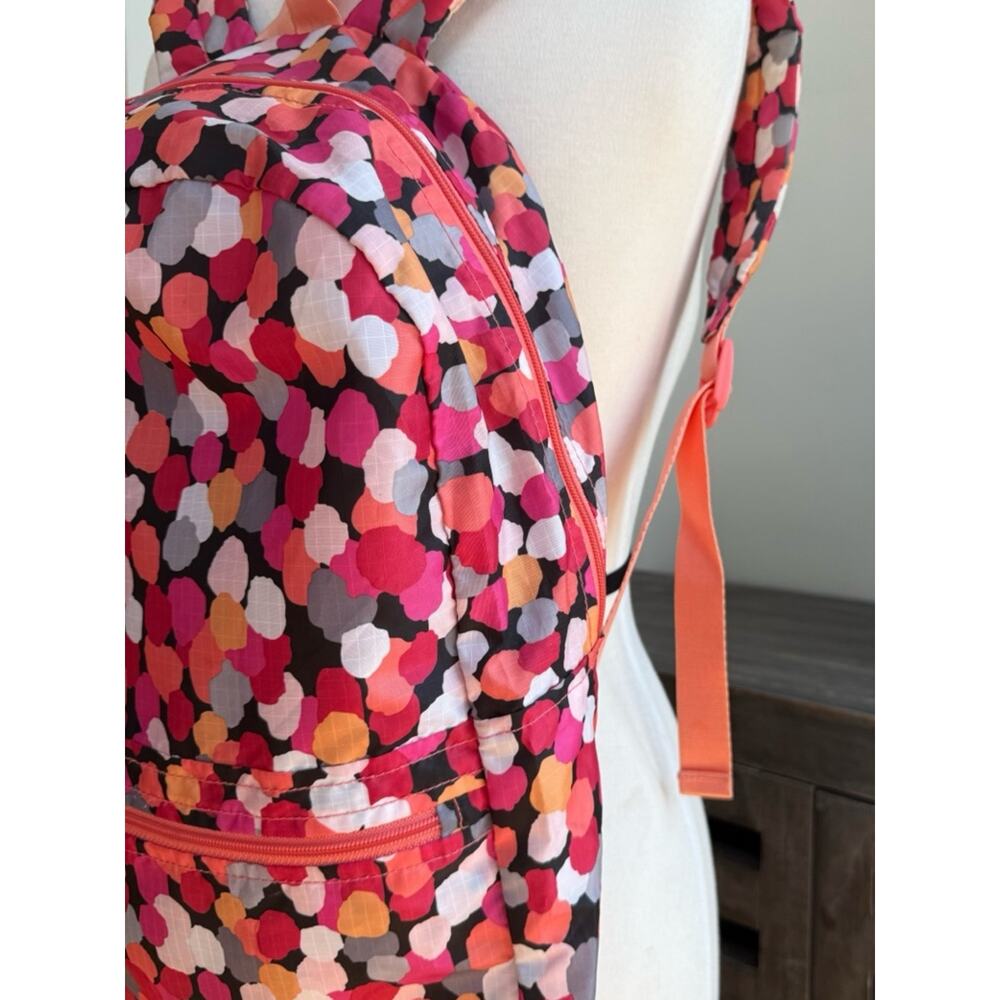 Vera Bradley Lighten Up Just Right Backpack Pixie Confetti Pink + Lanyard ID - Picture 6 of 16